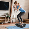 120-Speed Vibration Plate with Resistance Bands & Remote | USA Only
