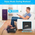 120-Speed Vibration Plate with Resistance Bands & Remote | USA Only