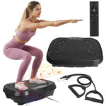 120-Speed Vibration Plate with Resistance Bands & Remote | USA Only