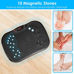 120-Speed Vibration Plate with Resistance Bands & Remote | USA Only
