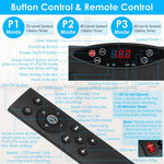 120-Speed Vibration Plate with Resistance Bands & Remote | USA Only