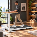 BLACK LORD Under-Desk Walking Pad with Remote Control | USA Only