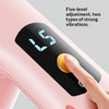 Vibrating Wireless Electric Fascia Ring Massager with Adjustable Belt | Fat Burning
