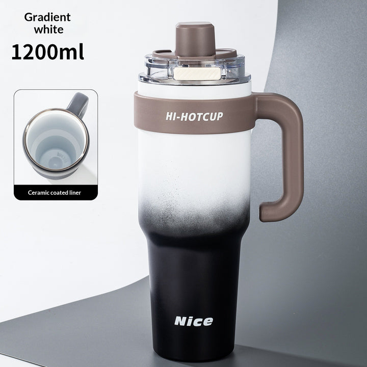 Insulated Tumbler with Straw