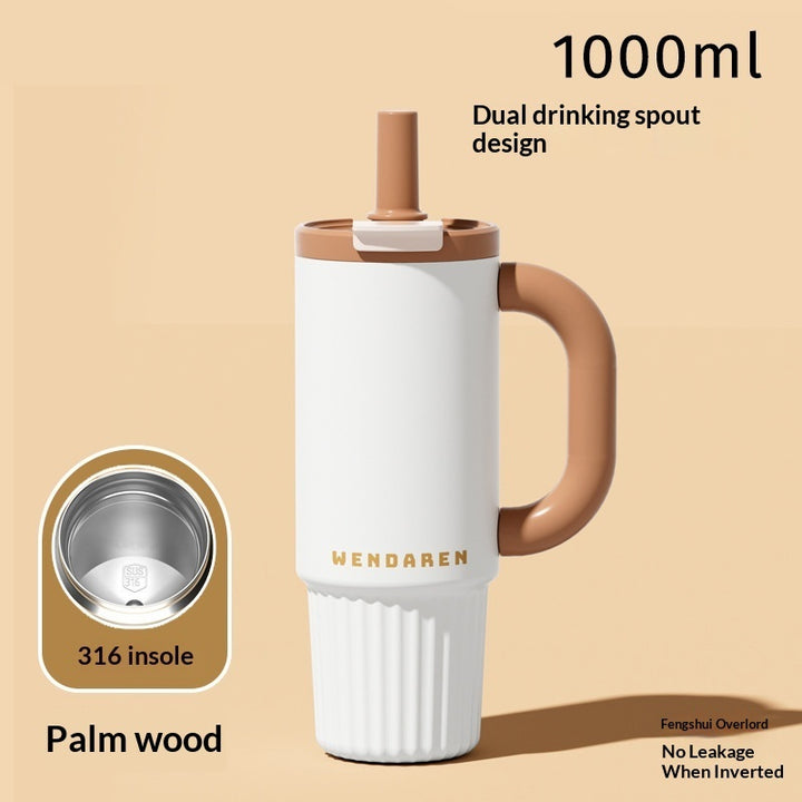 Insulated Tumbler with Straw