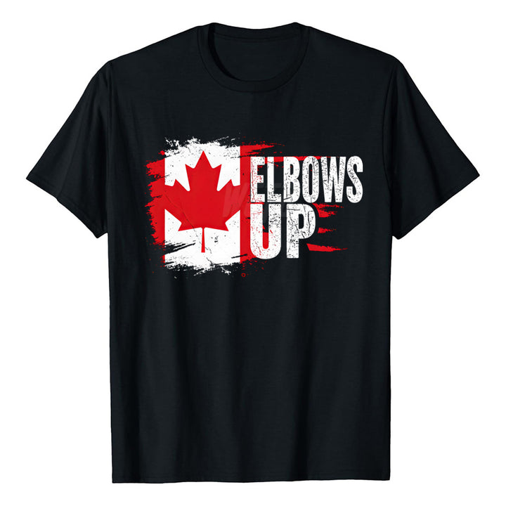 Elbows Up Canada Graphic Sports Tee