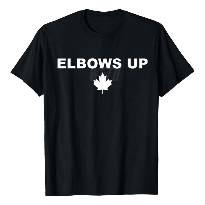 Elbows Up Canada Graphic Sports Tee