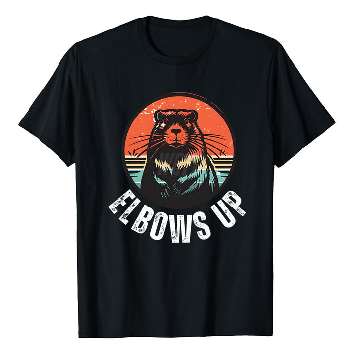 Elbows Up Canada Graphic Sports Tee
