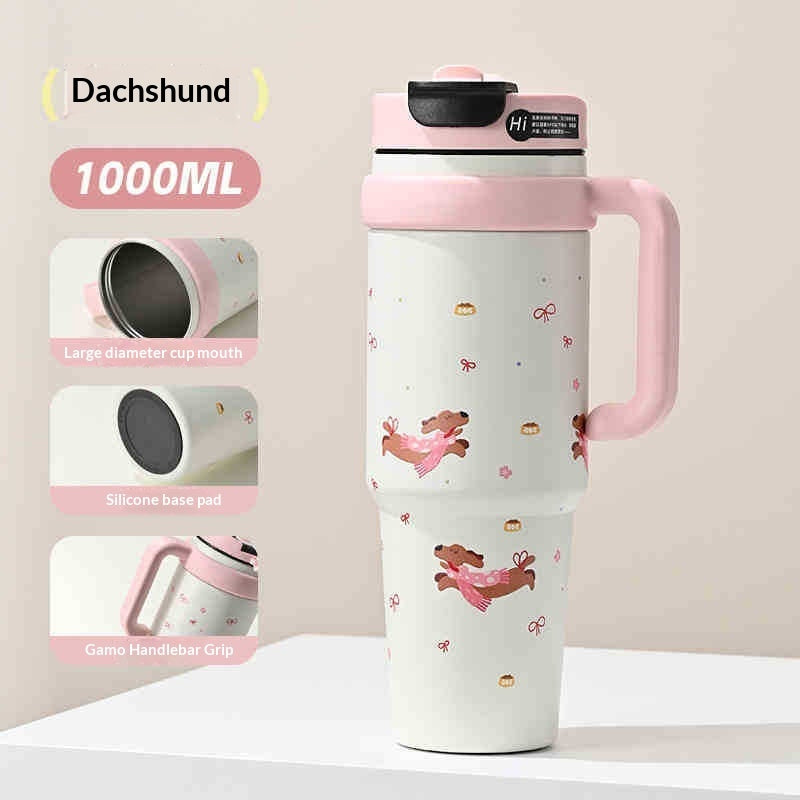 Insulated Tumbler with Straw