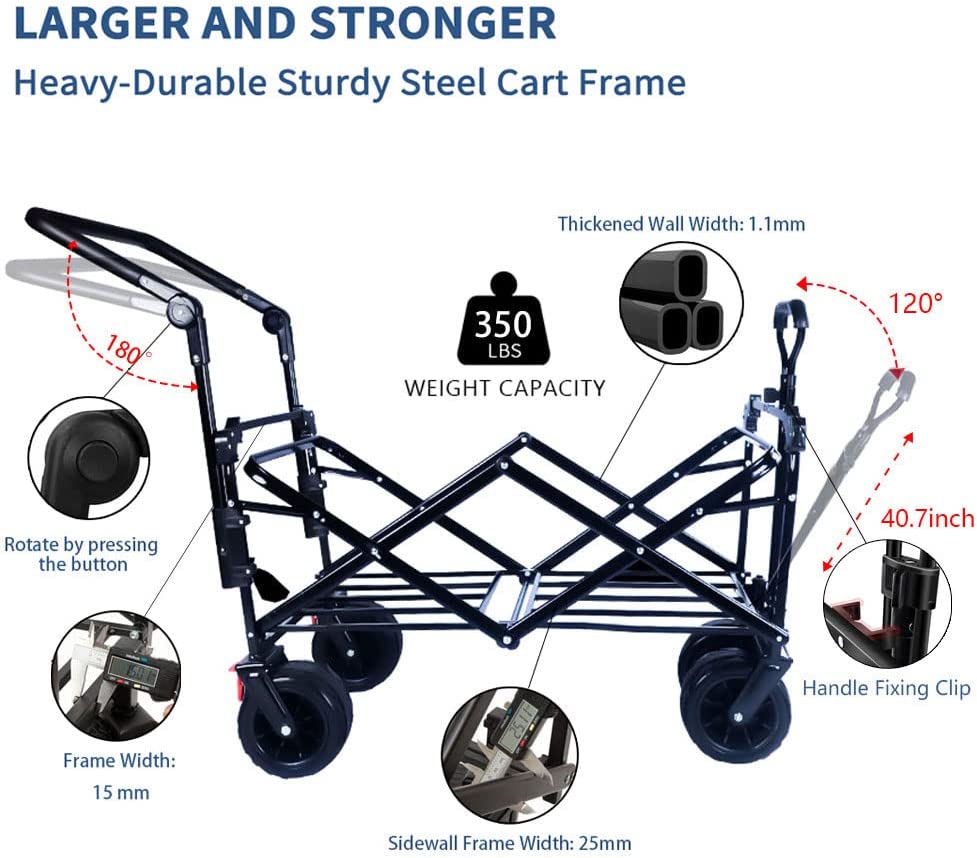 140L Collapsible Wagon
