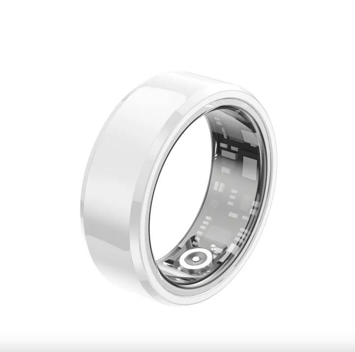 Ceramic Smart Ring for Sleep &amp; Heart Rate Tracking
