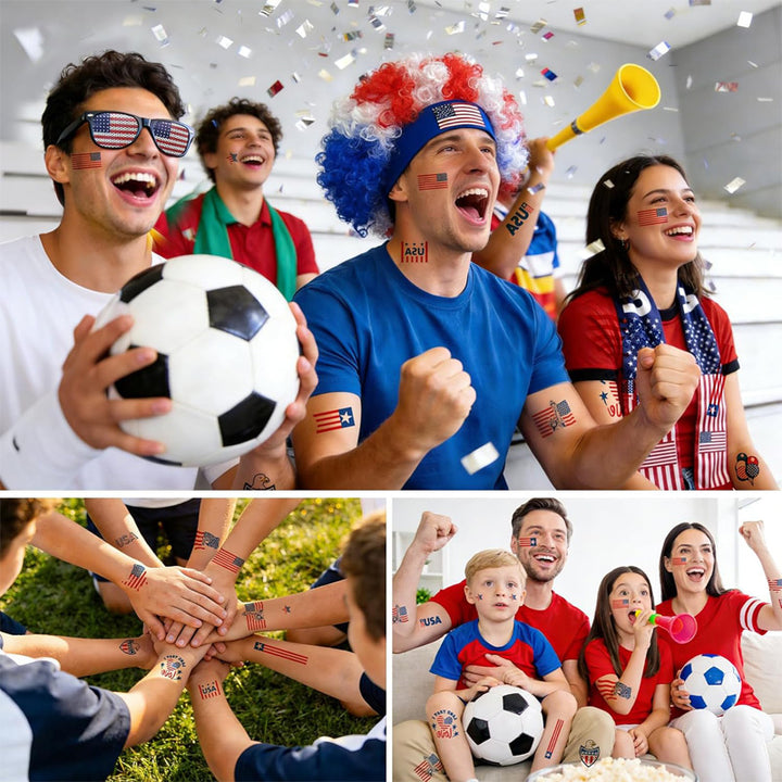 USA Fan Wig