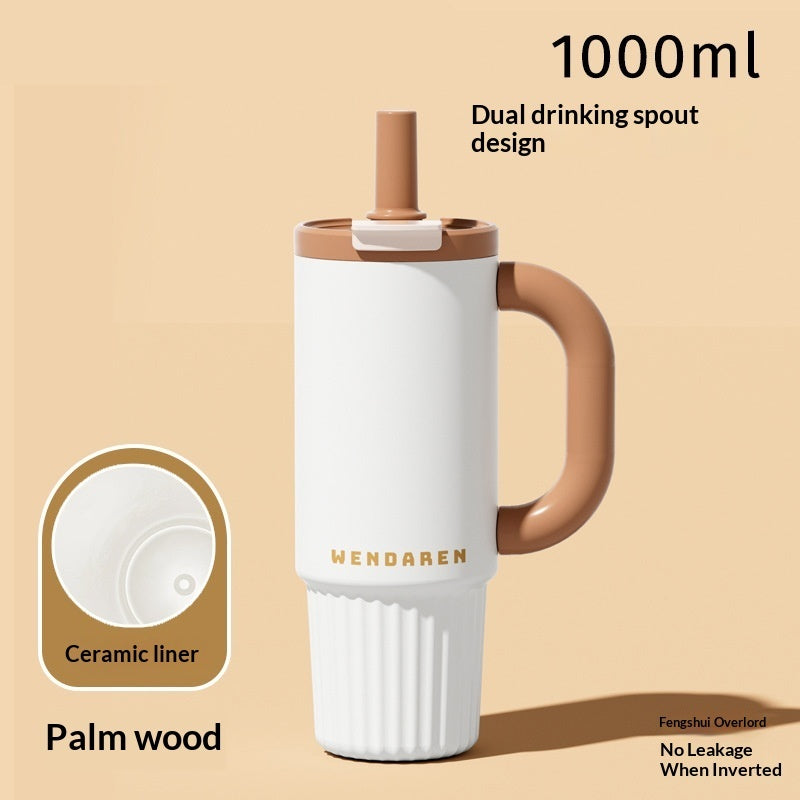 Insulated Tumbler with Straw