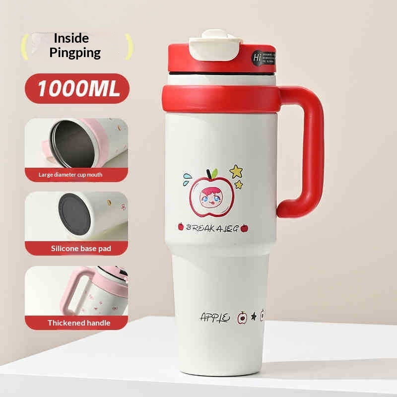 Insulated Tumbler with Straw