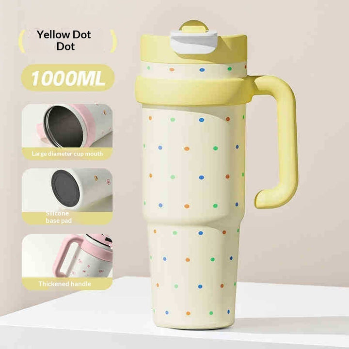 Insulated Tumbler with Straw