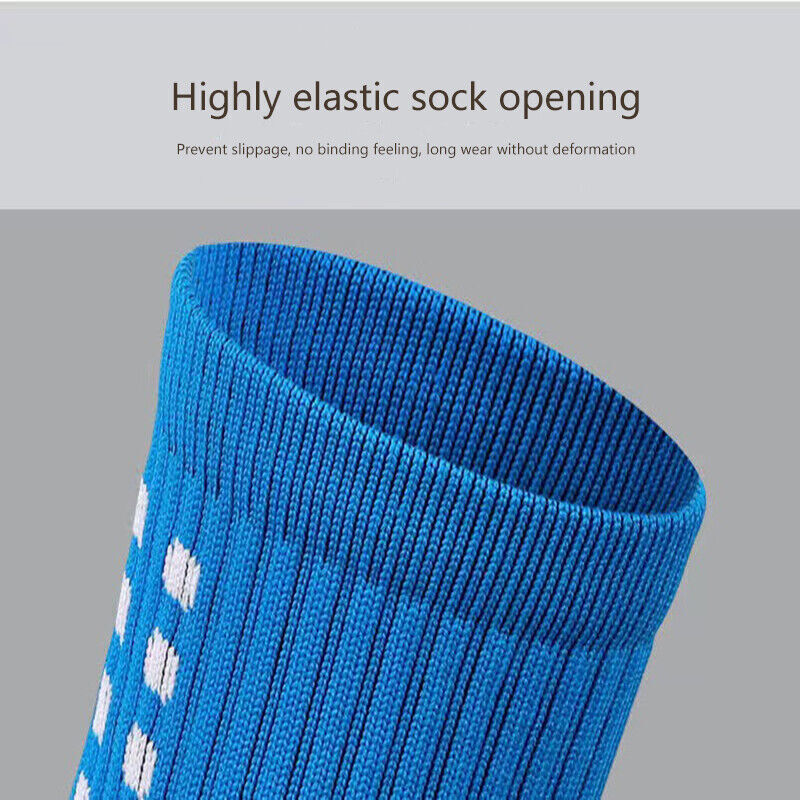 Anti-Slip Sports Grip Crew Socks – 3 Pairs | USA Only