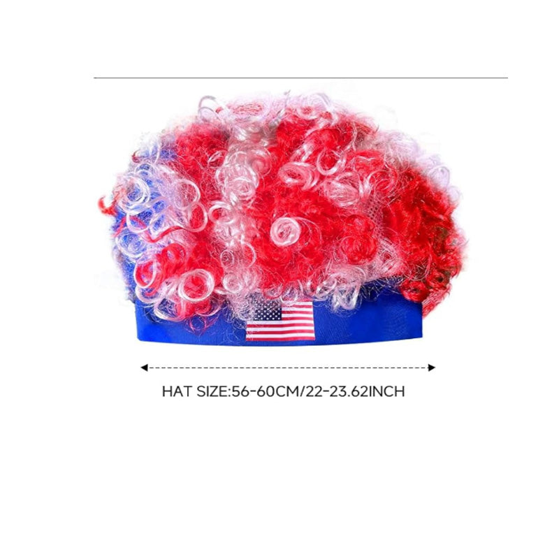 USA Fan Wig
