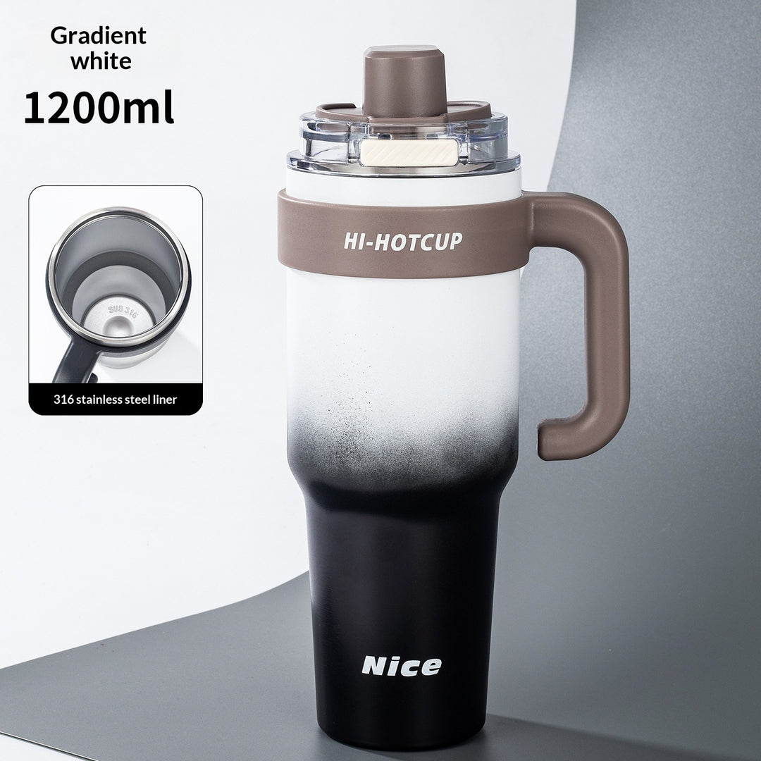 Insulated Tumbler with Straw