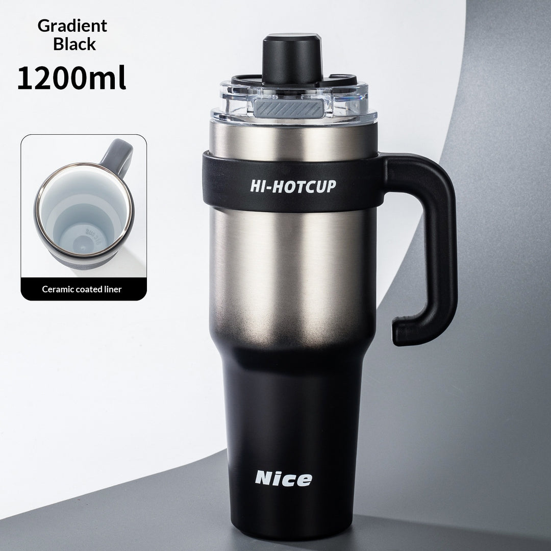 Insulated Tumbler with Straw