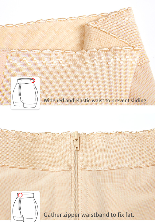High-Waisted Tummy Control Shapewear Shorts, S–6XL | USA Only